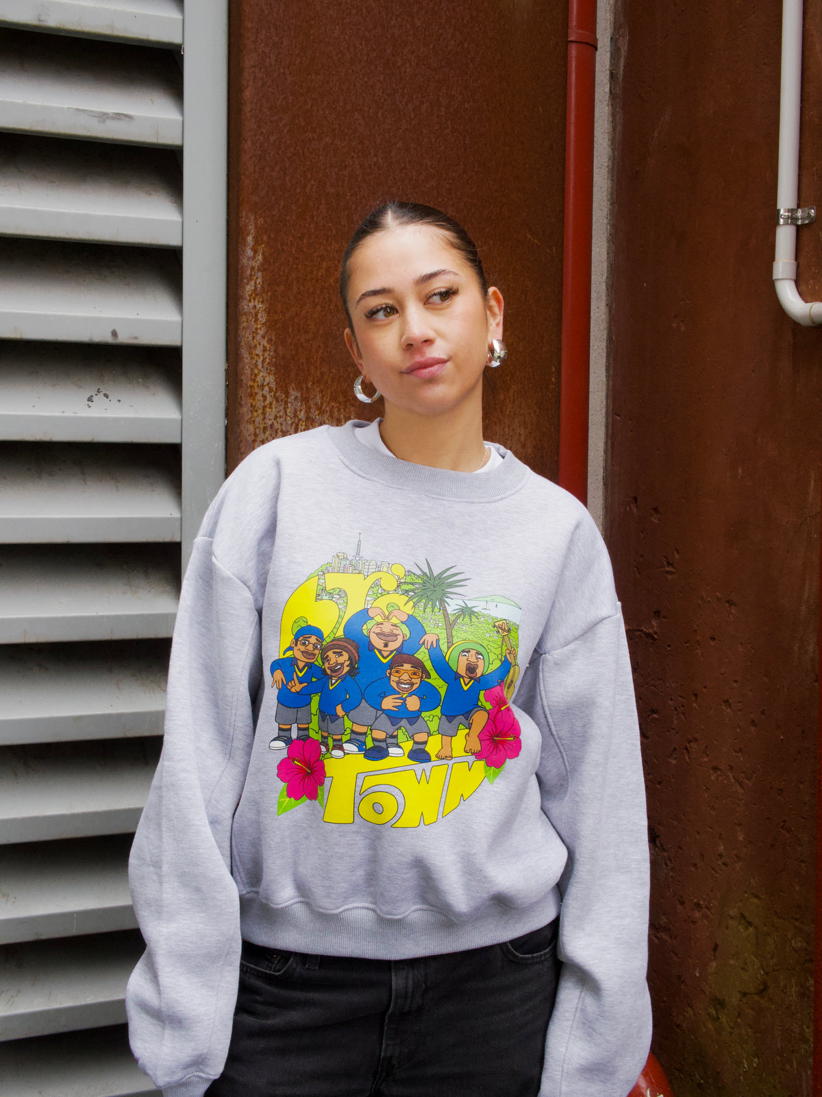 bro'Town Crew Neck - Kiwikiwi