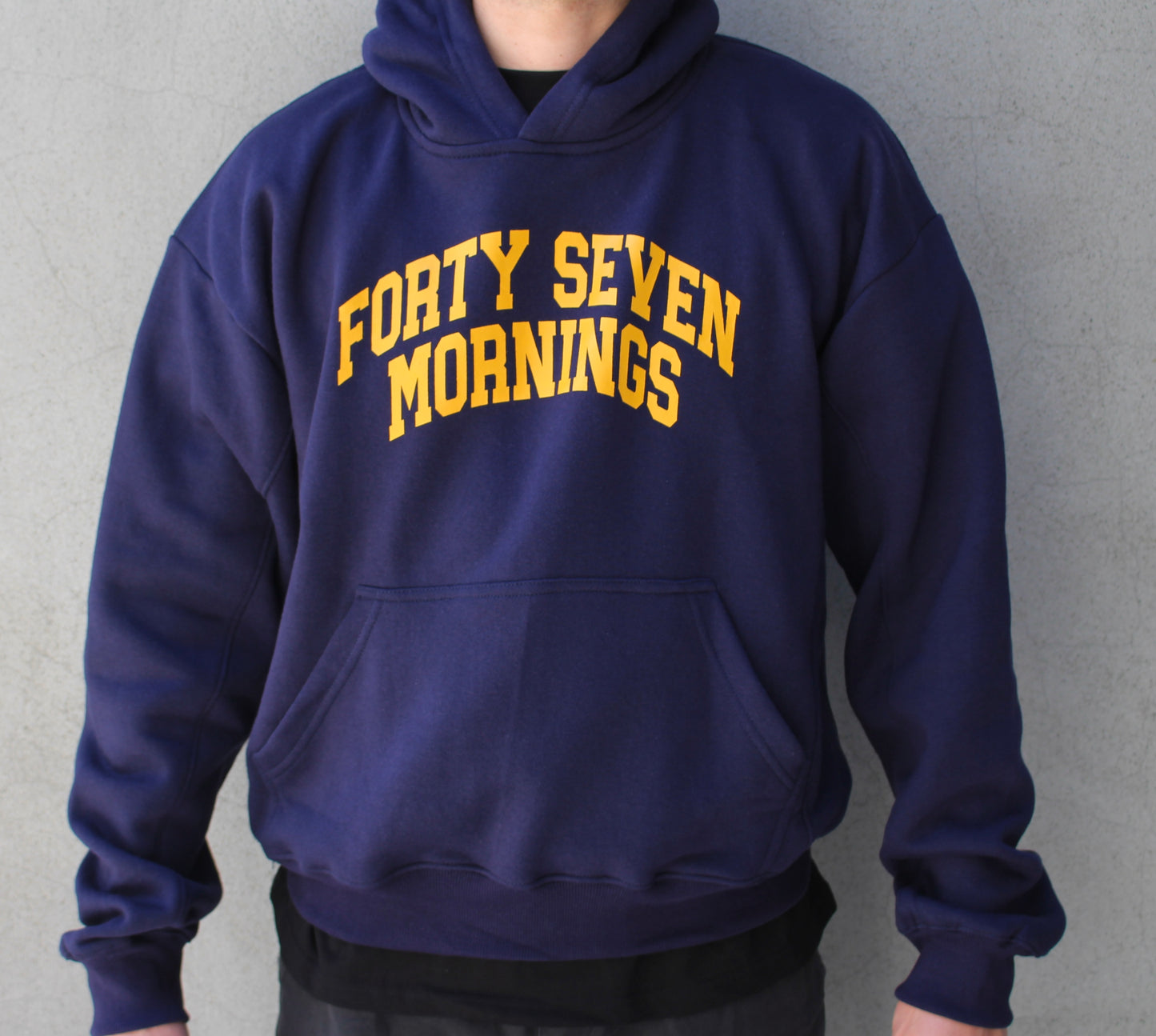 Deep Navy Heavyweight Hood