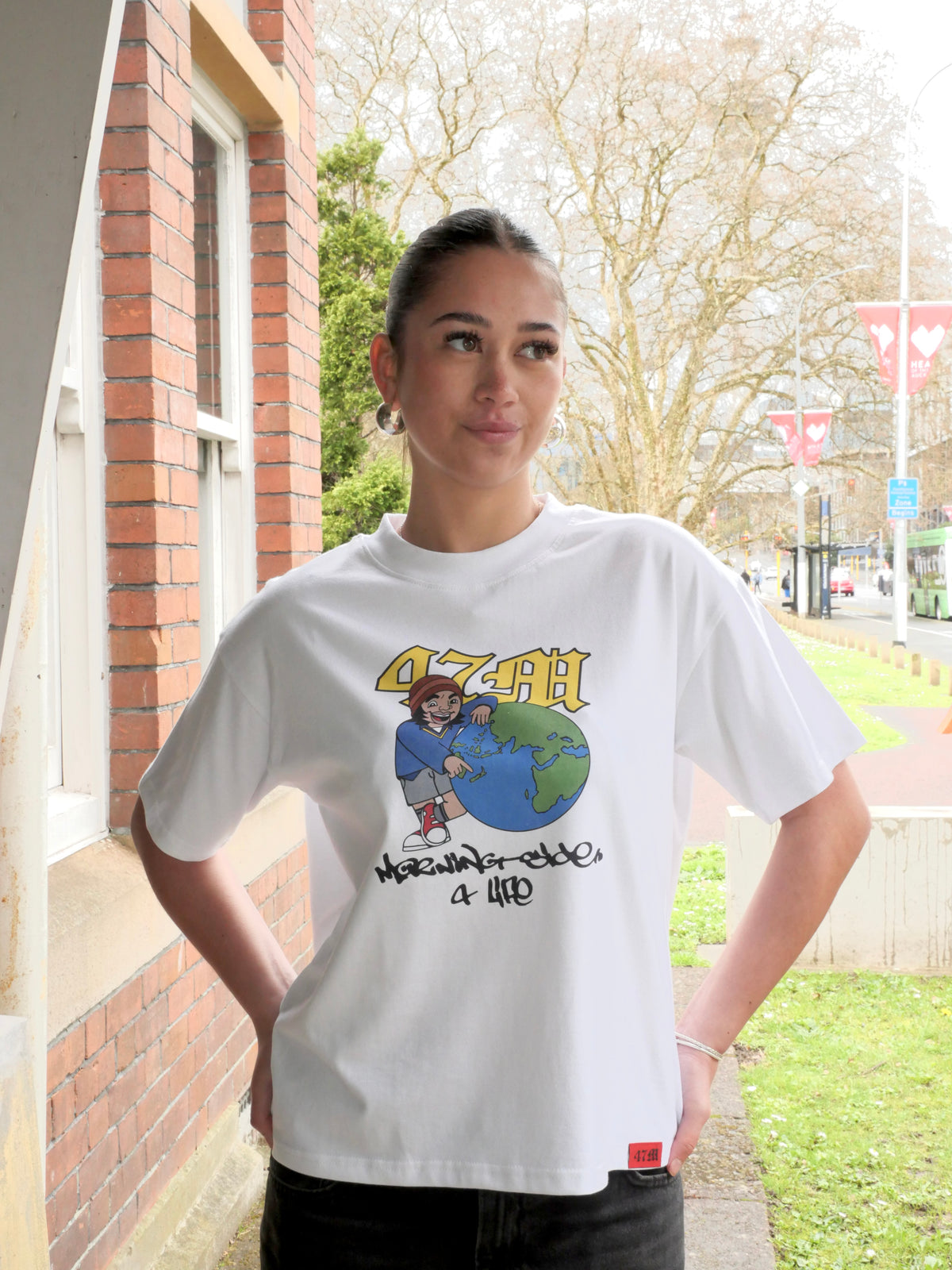 bro'Town x 47M Tee Shirt - Mā
