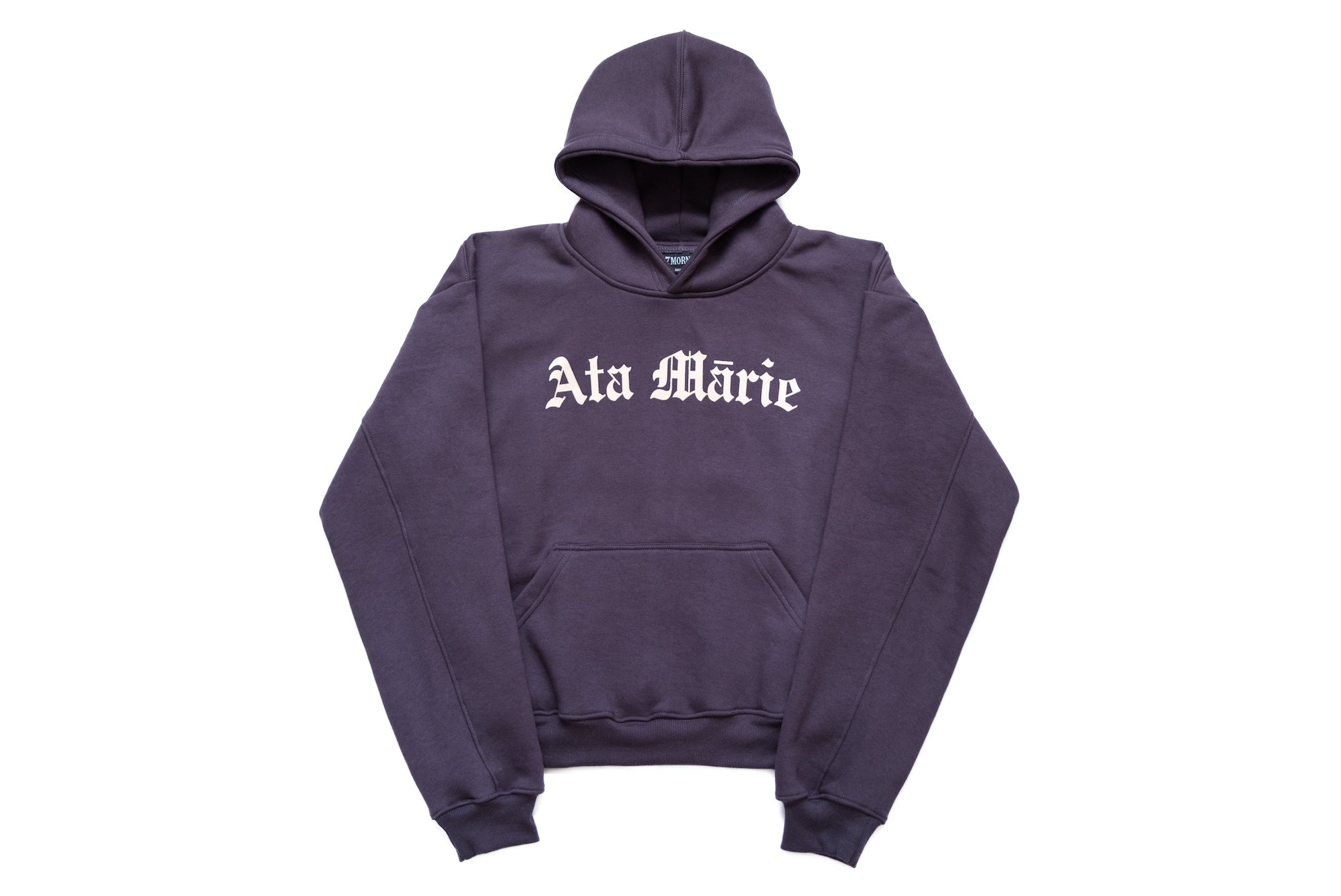 Mens Vintage Grey Ata Mārie Heavyweight Hood