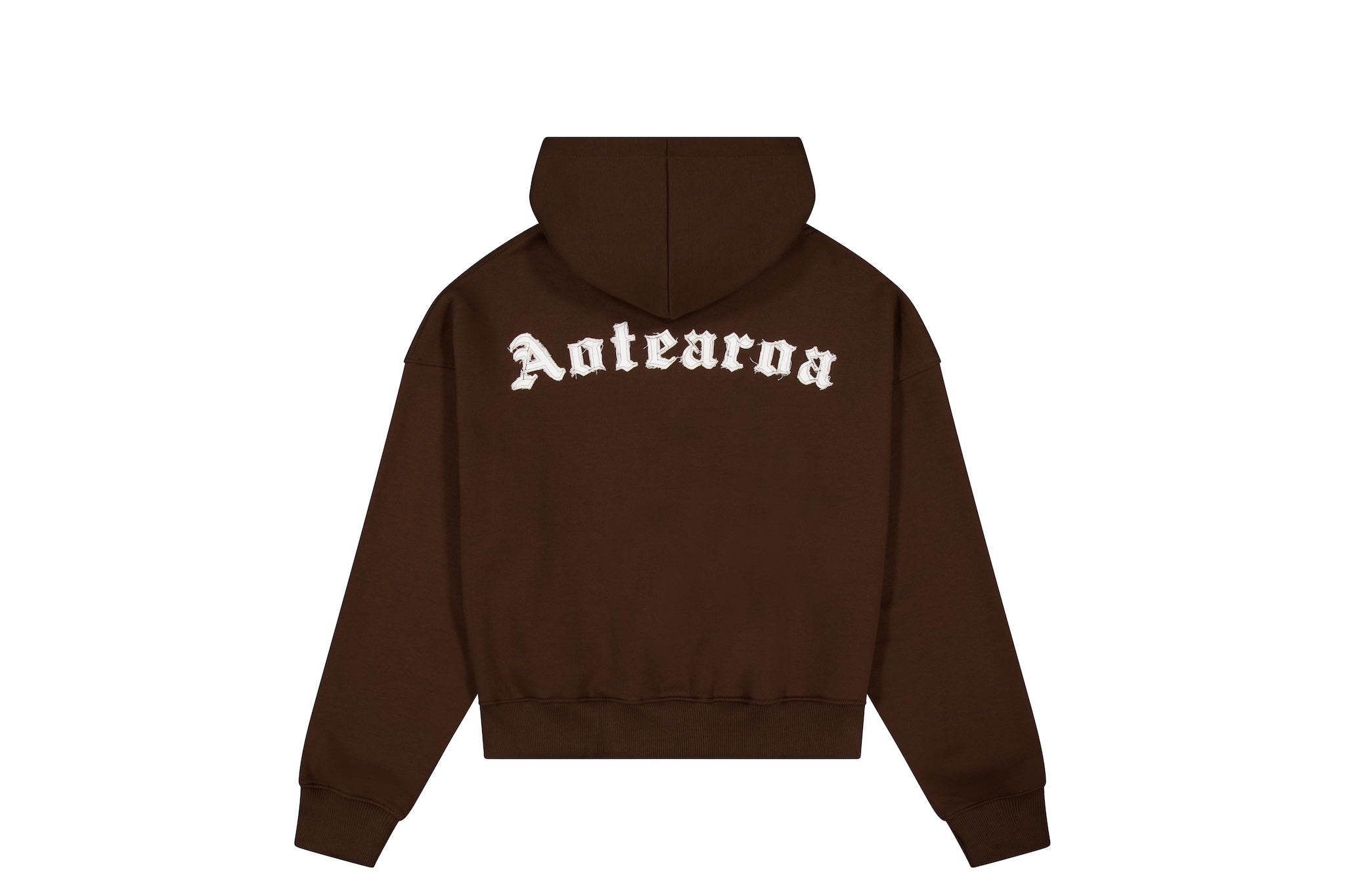 Womens Brown Aotearoa Heavyweight Zip Hood