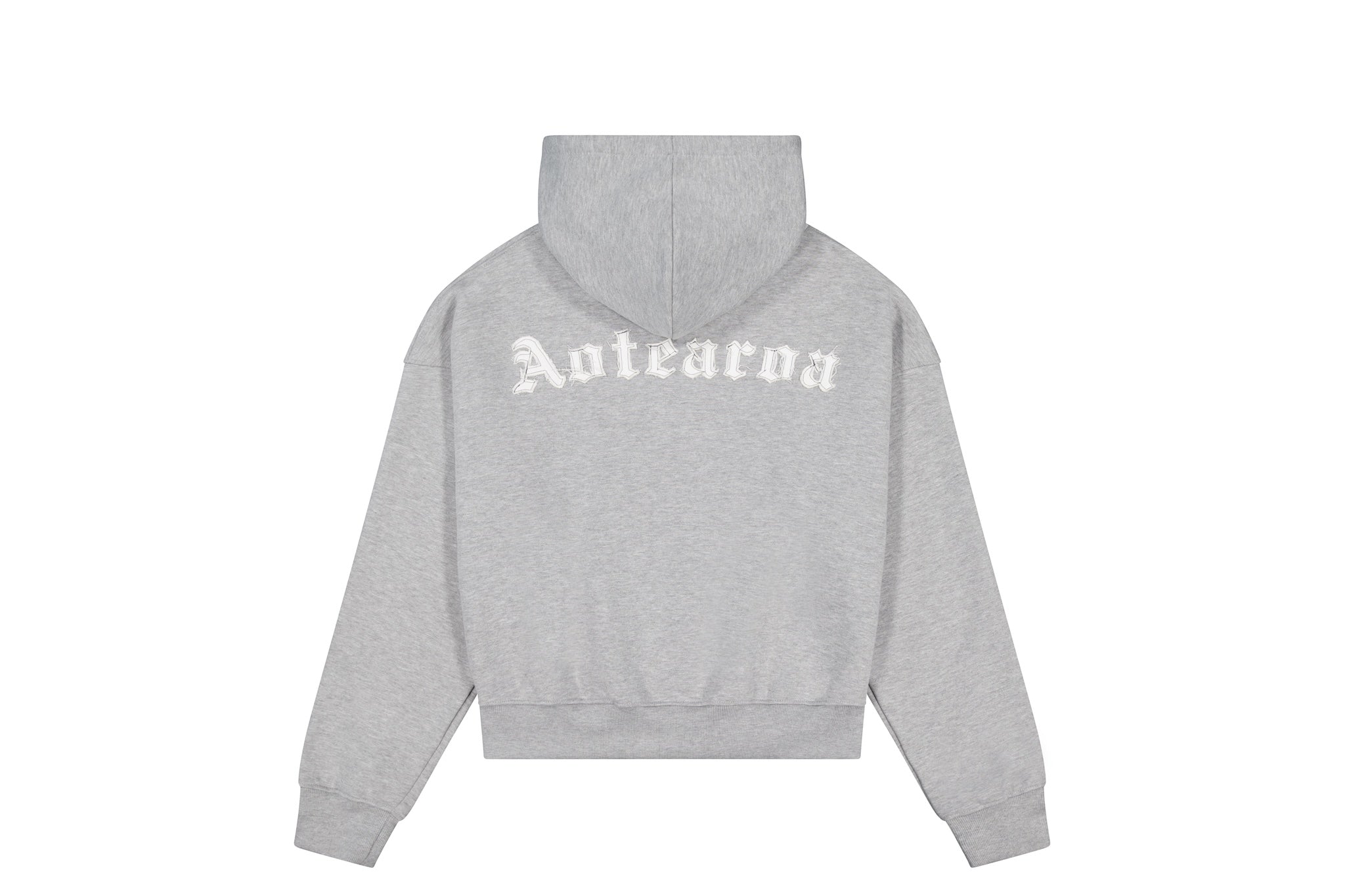 Womens Heather Grey Aotearoa Heavyweight Zip Hood