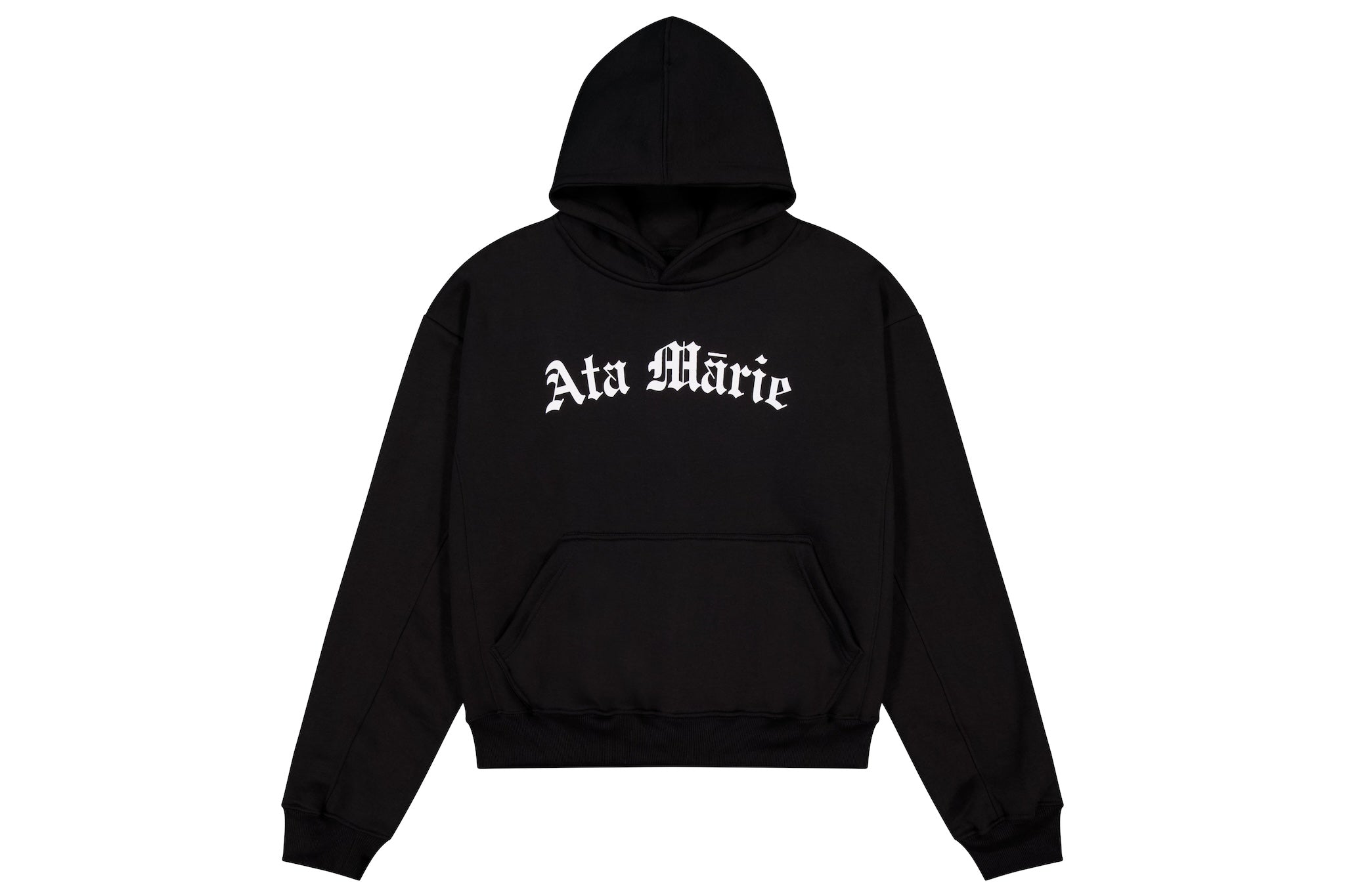 Womens Black Ata Mārie Heavyweight Hood