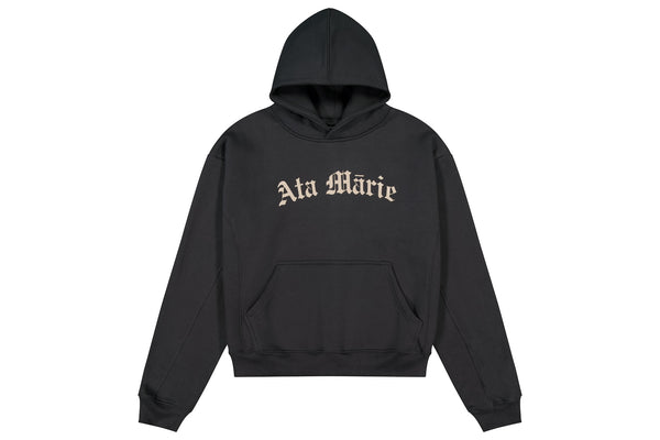 Mens Vintage Grey Ata Mārie Heavyweight Hood