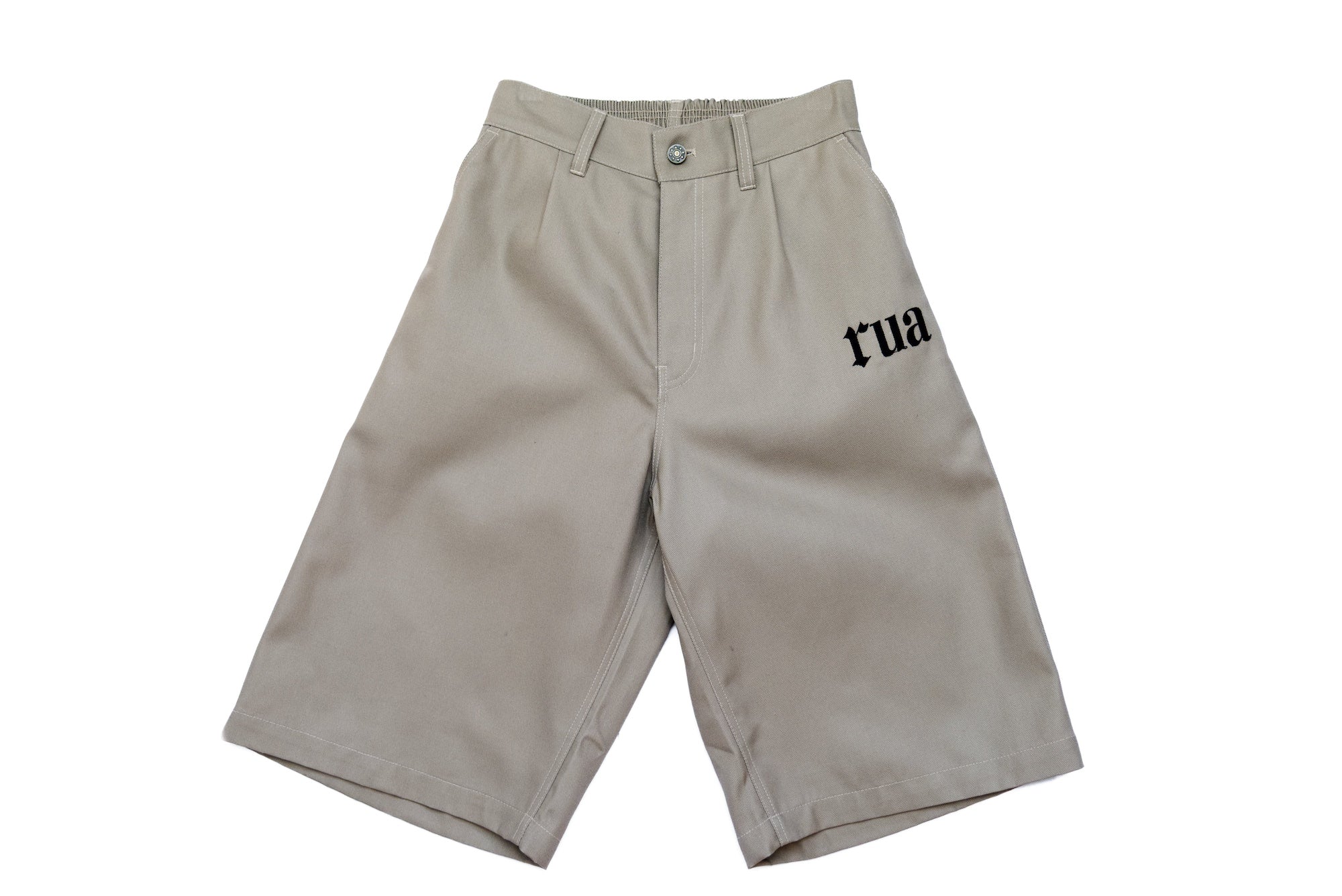 Womens Khaki Utility Shorts