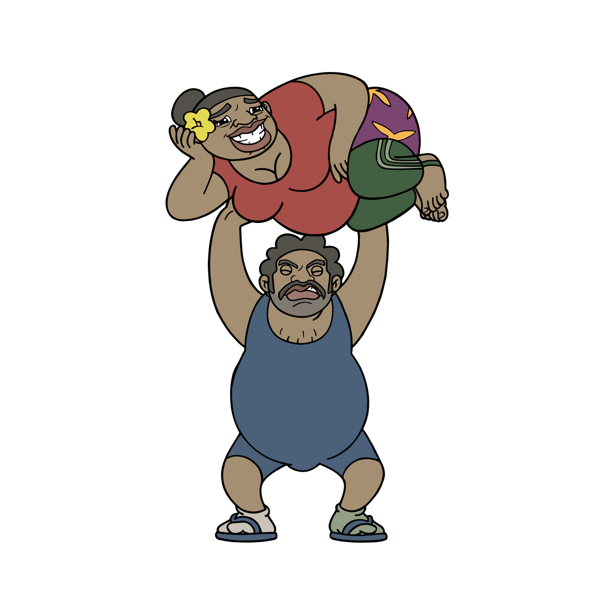 bro'Town Sticker Pack