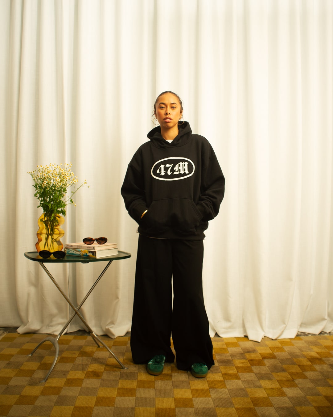 Womens Black 47M Heavyweight Hood