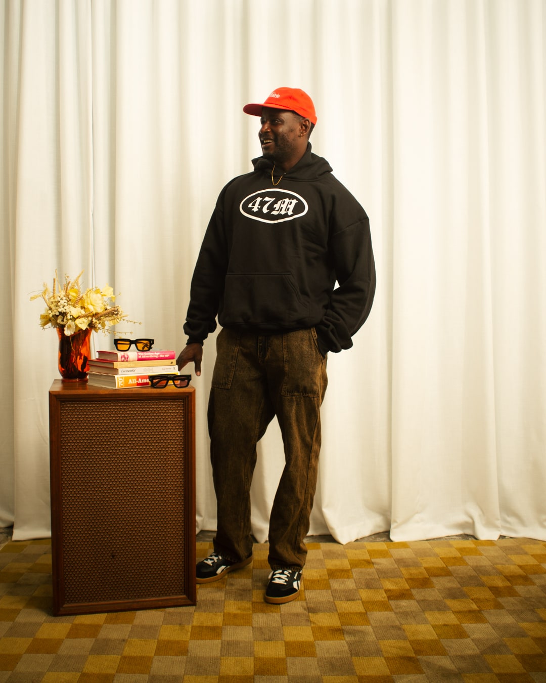 Mens Black 47M Heavyweight Hood