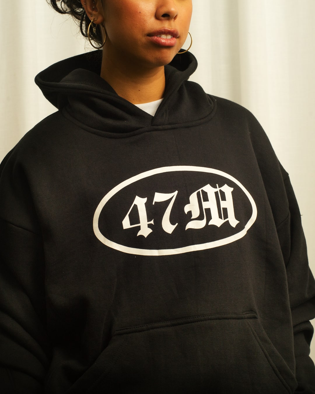 Womens Black 47M Heavyweight Hood